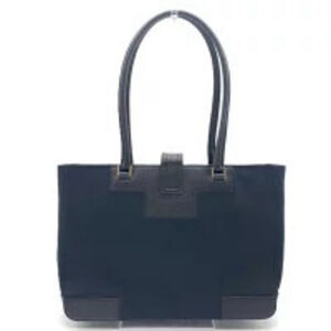 Gucci tote black canvas GG handbag bag logo
